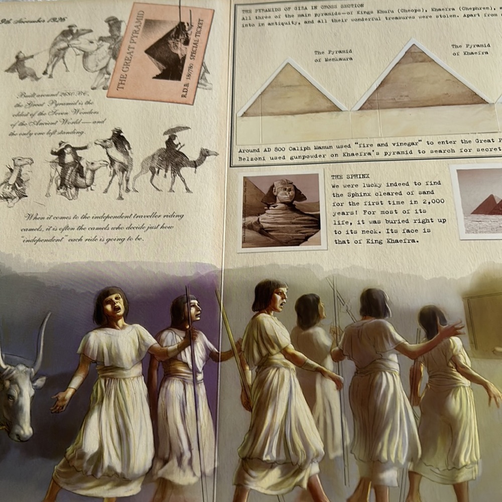 Egyptology Hard Cover New Book 2004 Lots of Surprises Inside with Knowledge - Picture 7 of 17